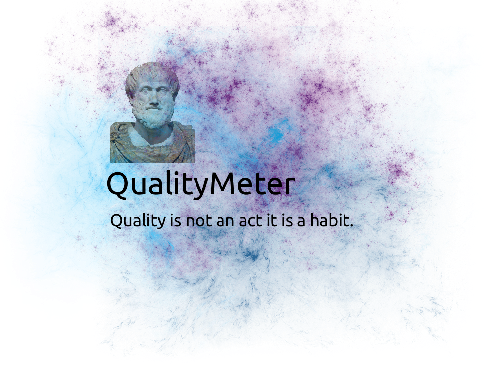 Quality meter log